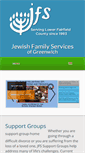 Mobile Screenshot of jfsgreenwich.org